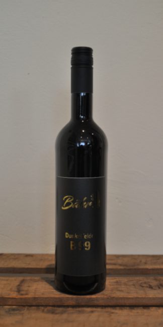 Produktbild von: <br>Artikel-Nr.: 78/25<br>B 99<br>Dunkelfelder trocken <br>Qualitätswein von der Nahe 0,75l<br>